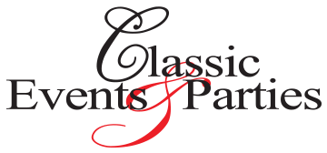 Classic Events and Parties Print Logo